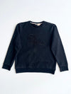 Burberry London Tonal Embroidered Equestrian Knight Sweatshirt (M)