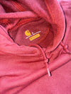 Carhartt Sleeve Logo Hoodie | Brick Red Original Fit (M/L)