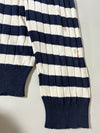 Polo Ralph Lauren Striped Ribbed Crewneck Sweater  Navy & White (L)