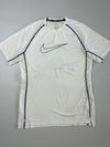 Nike Pro Dri-Fit White Compression Tee (L)