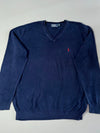 Polo by Ralph Lauren V-Neck Cotton Sweater (XL)