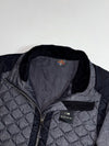 Eider Quilted Fleece-Lined Zip Jacket – Grey/Black (S)