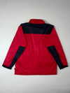 Vintage Atunas Red Black Windbreaker Jacket (2XL)