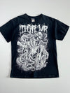 Nightmare War” Graphic Band Tee, Black, Gildan Heavy Cotton (L)