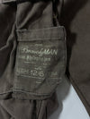 Y2K Brown Utility Cargo Pants (W:34) (L:46)