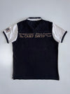 Camp David Black Colourblock Tennis Polo (XL/2XL)