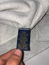 Polo Ralph Lauren Heather Grey Kangaroo Pocket Crewneck Sweatshirt (L)