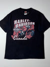 Harley-Davidson Canada Motorcycle Graphic Tee – Black (L)