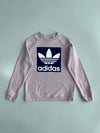 Adidas Originals Trefoil Box Logo Crewneck Sweatshirt (M)