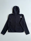 The North Face Women's Black Full Zip Hoodie – Cropped Fit – (S)