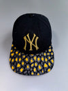 New York Yankees New Era Leopard Print Brim Snapback (Adjustable)