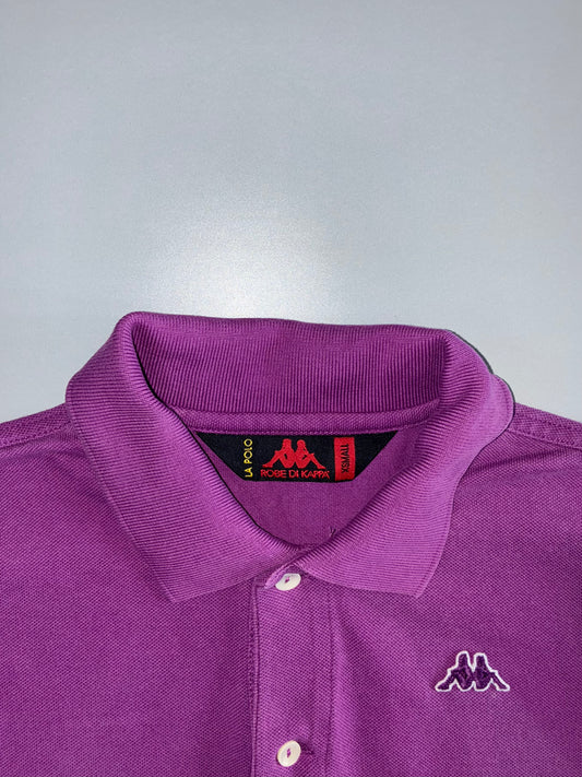 Kappa Vintage Purple Polo T-Shirt (S/M)