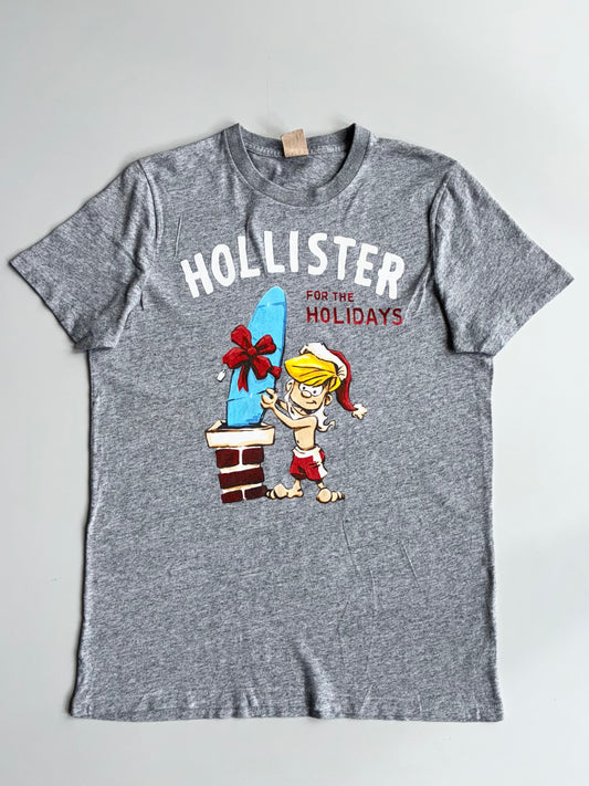 Hollister “For The Holidays” Christmas Graphic Tee (M/L)