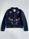 Jack & John’s Premium Fully Embroidered Snake Denim Jacket (M)
