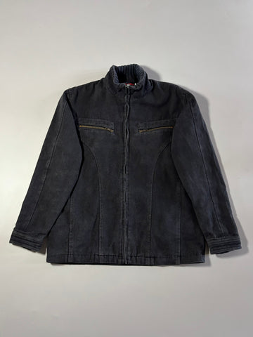 AntiWar Washed Black Utility Moto Jacket (M)