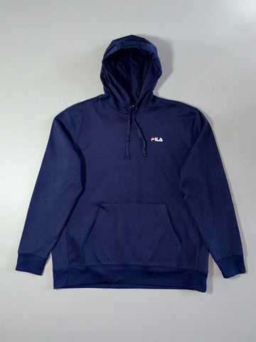 Fila Navy Essential Logo Pullover Hoodie (XL)