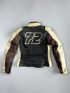 Dainese Original Italian Pure Leather Racing Jacket Padded Womens (S)
