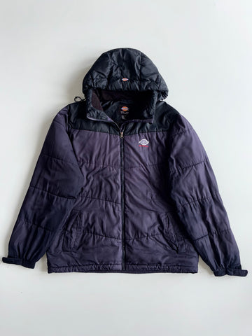 Dickies Hooded Puffer Jacket - Black(XL)