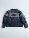 Harley-Davidson Black Textile Riding Jacket – Reflective Stripes(2XL)