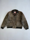 ZUltra Premium Original Pure Sued Leather Jacket (DETACHABLE ARMS) (XL)