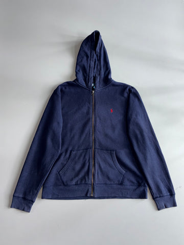 Polo Ralph Lauren Full Zip Hoodie Navy Blue (M/L)