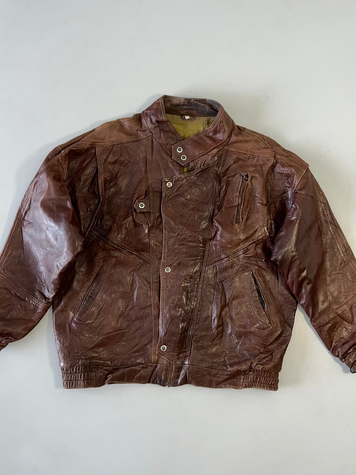!                                                                                                                                                                                                            Ultra Premium Original Leather Jacket (2XL)
