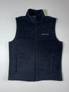 Columbia Fleece Zip Vest – Black (M)