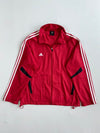 Vintage Adidas Three-Stripe Windbreaker Track Jacket (L/Xl)