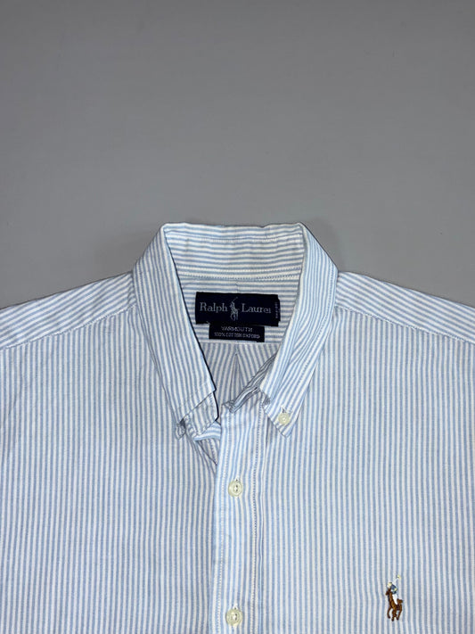 Ralph Lauren Yarmouth Oxford Stripe Shirt (M/L)
