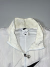 Nike Swoosh White Zip-Up Jacket (2XL/3XL)
