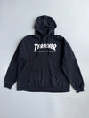 Thrasher | Black Skateboard Magazine Hoodie | (XL)