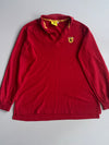 Vintage Ferrari Long Sleeve Polo(L)
