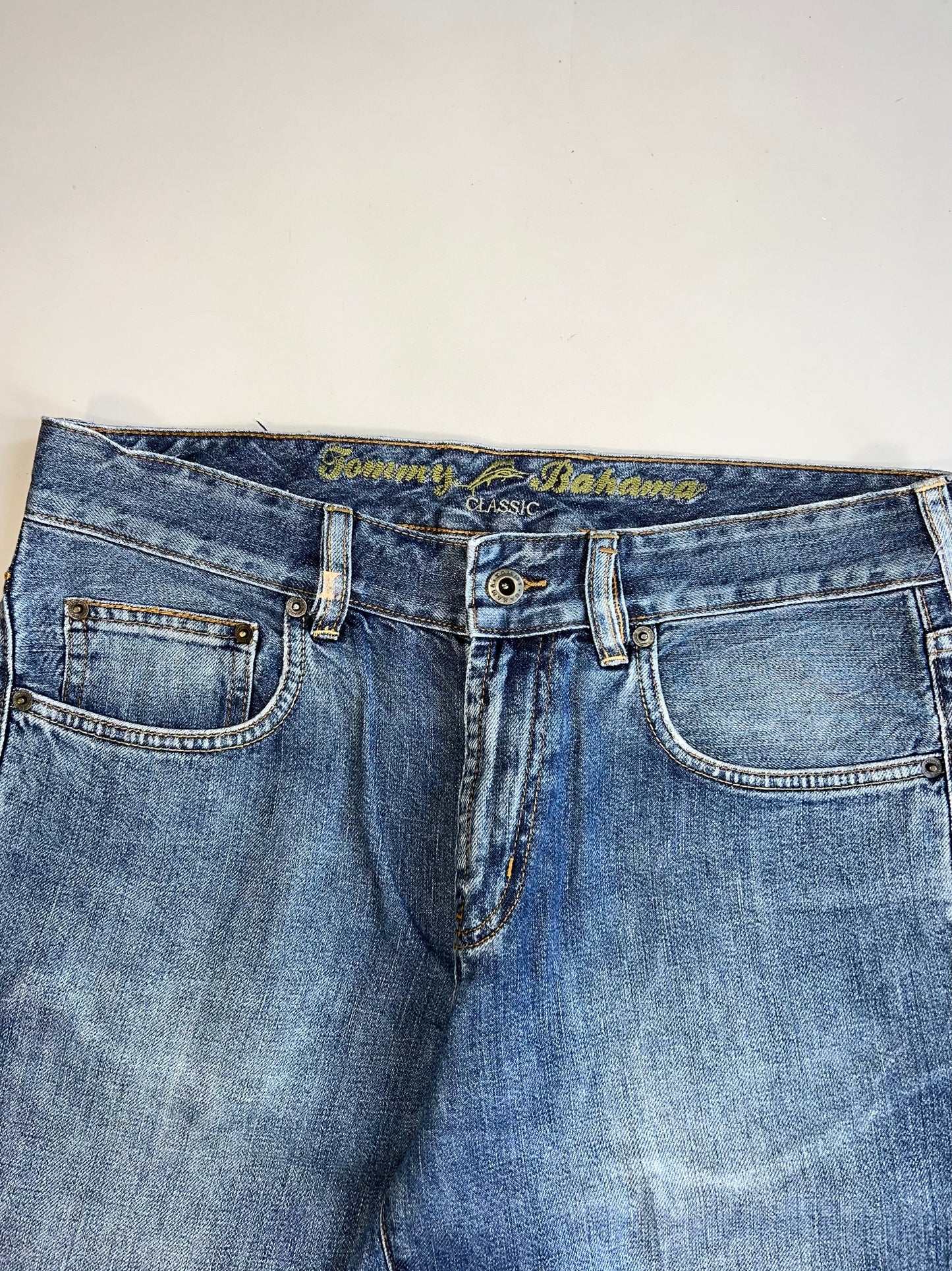 !                Tommy-Bahana Classic Ultra Premium -Baggy Jeans ( W-32,L-40)