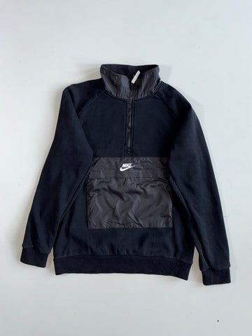 Nike Team Fleece Quarter-Zip Anorak Pullover (S)