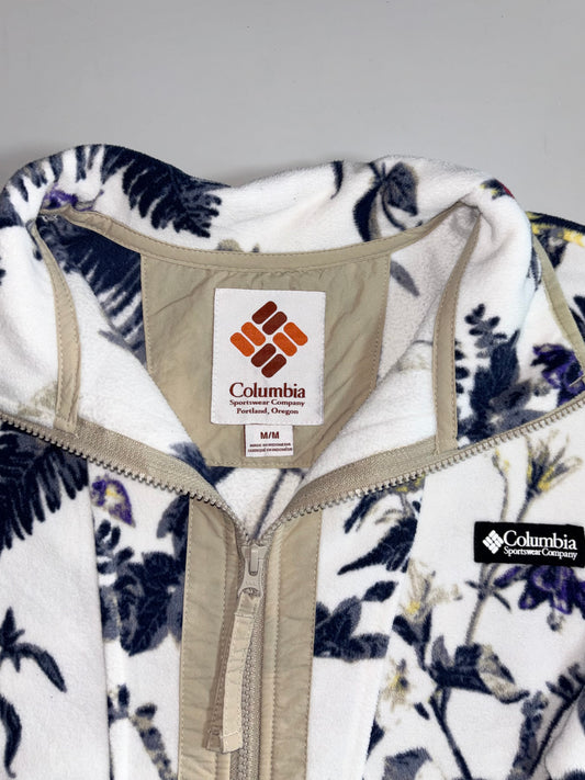 Columbia Sportswear Floral Fleece Full-Zip Jacket (S)