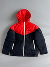 Nike Reversible Puffer Hooded Jacket – Red/Black, Kids (S)