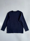 Fila Logo Long Sleeve Tee – Navy (M)