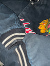 Vintage NHL Chicago Blackhawks JH Design Varsity Bomber Jacket (Xl/2Xl)