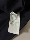 FILA White Line Black Logo Sleeve Crewneck Sweatshirt (S)