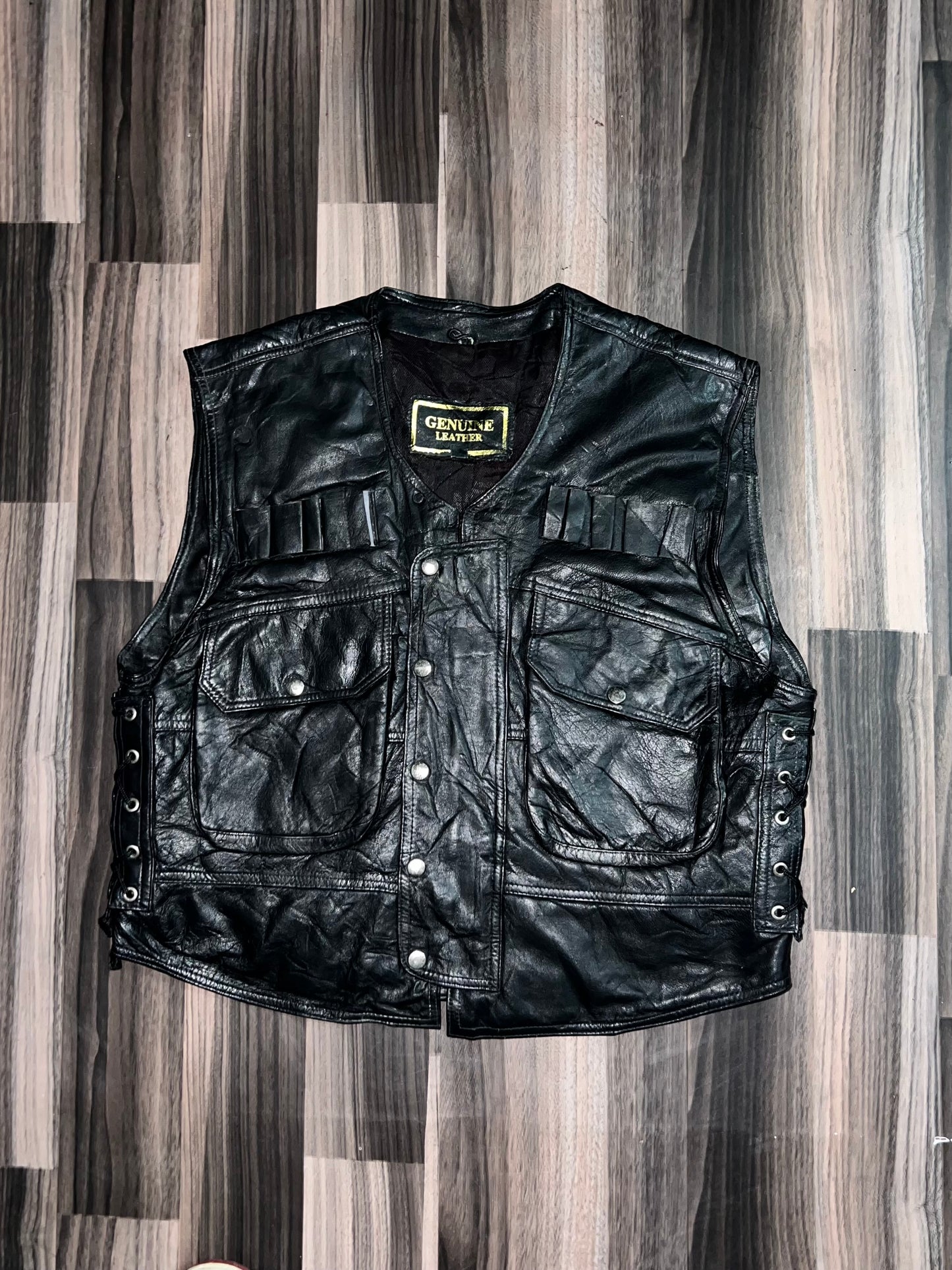 Z Super Premium Half Original Leather Jacket (M/L)