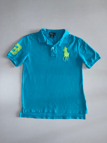 Polo Ralph Lauren Teal Big Pony Polo (XS)