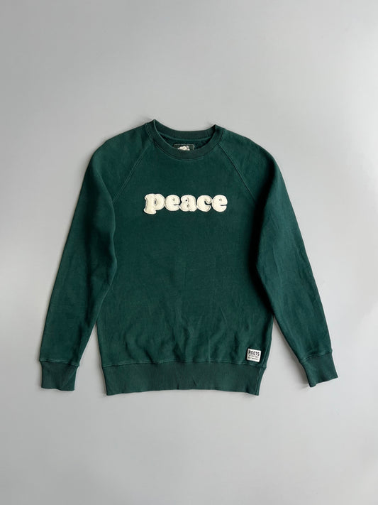 Roots Canada | “Peace” Raglan Crewneck Sweatshirt (S)