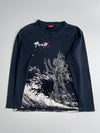 Nippon Blue | Navy Graphic Long Sleeve (L)
