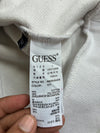 Guess White Triangle Logo Crewneck Sweatshirt | Size (M)