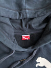 Vintage Puma Big Logo Navy Hoodie (S)