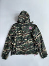 Superdry Windcheater Jacket | Camo Green Pink Lining | Japan Edition (L)