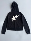 A Bathing Ape BAPE STA Full Zip Hoodie Black (XS)