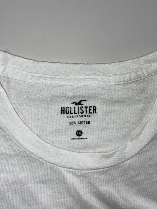 Hollister | White-to-Navy Ombré Long Sleeve Tee (2XL)