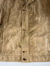 Bugatti Olive Suede Collared Jacket (XL)