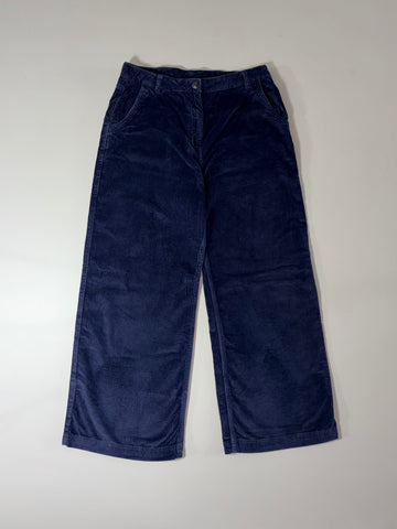 Timberland Navy Wide Leg Corduroy Pants – (W:32)  (L:41)